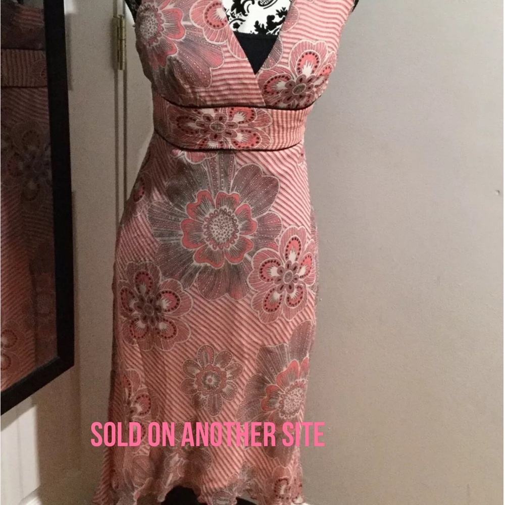 NWT LAUNDRY SHELLI SEGAL High Low Halter Dress